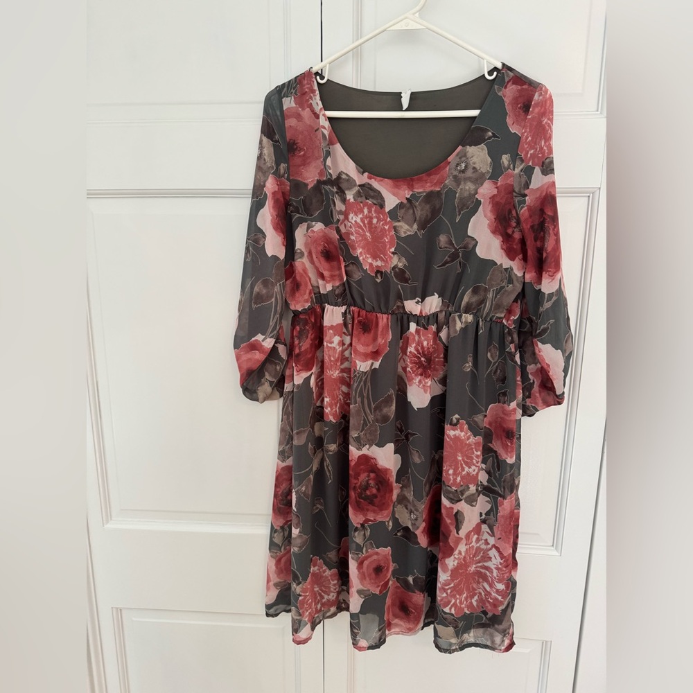 Women's Floral Maternity Dress